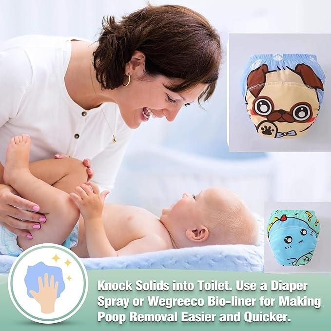 Soft & Leak-Proof Reusable Baby Diaper